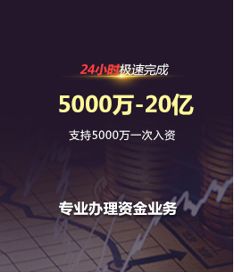 专业办理资金业务